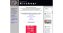 Desktop Screenshot of boekhandelkirchner.nl